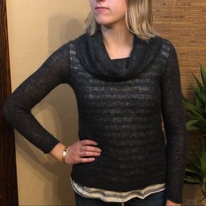 ANTHROPOLOGIE moth alpaca sweater